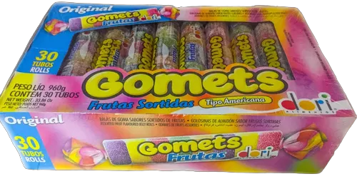 Paquete caramelos gomets